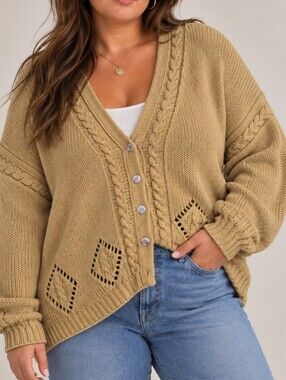 Vintage Outback Red Sweater Cardigan